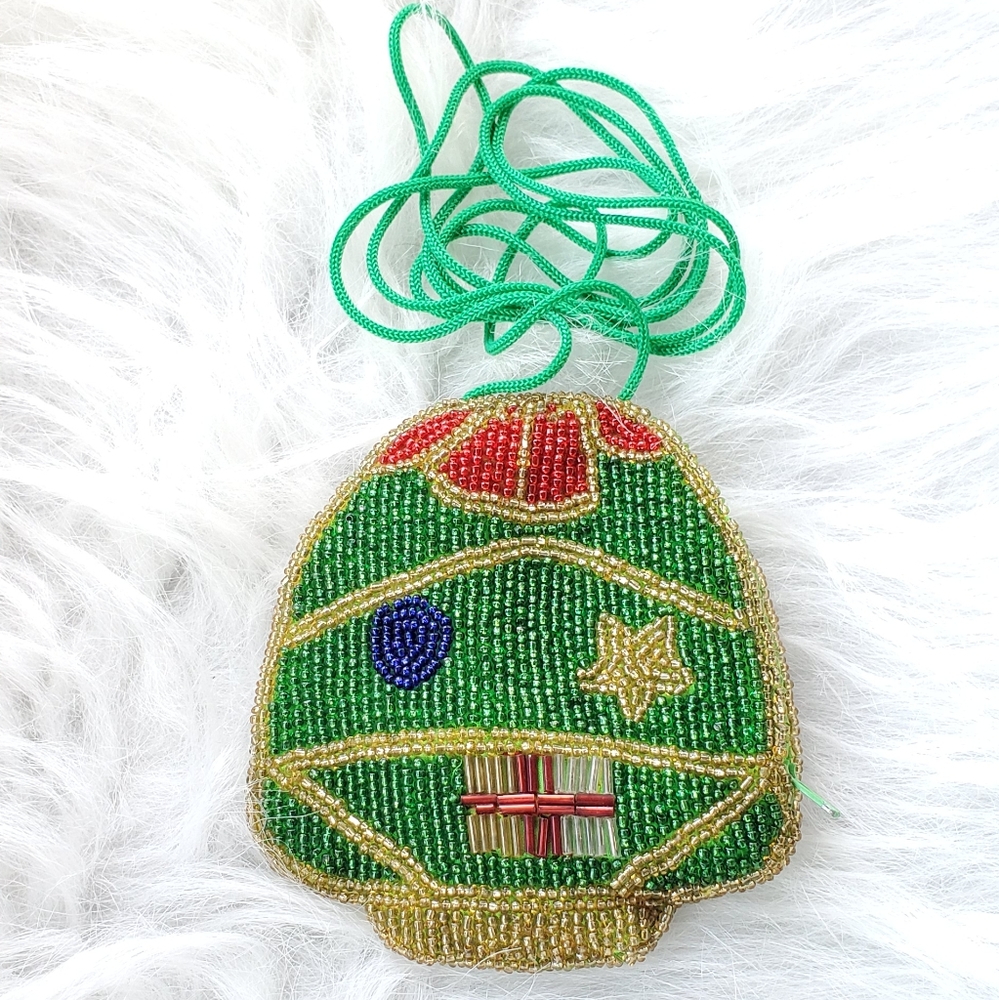 🍃 Beaded Sakura crossbody